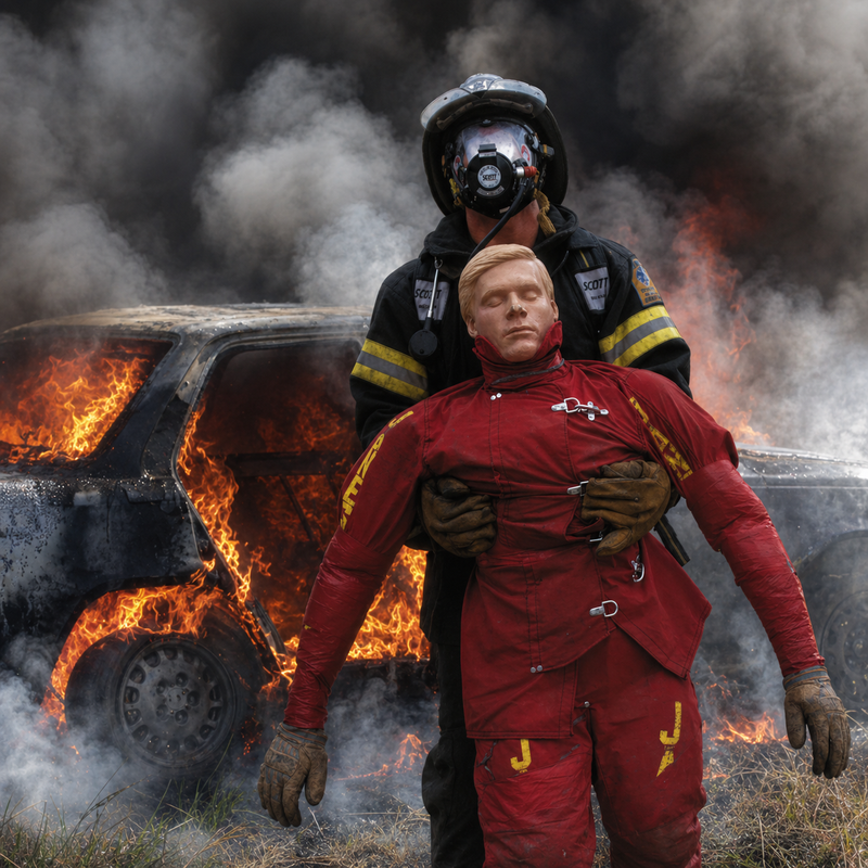 Load image into Gallery viewer, Rugged Rescue Randy Rescue Training Manikin | Heavy-Duty Firefighter Rescue Dummy