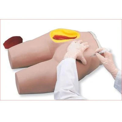 Iniezione Pad - plastica intramuscolare, iniezione formazione pad per infermiere, studenti di medicina formazione pratica pad