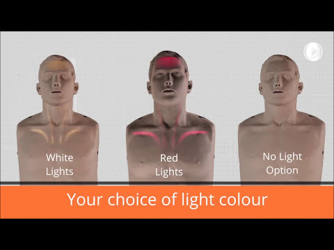 Load and play video in Gallery viewer, Brayden CPR Training Manikin with Red Indicator Lights