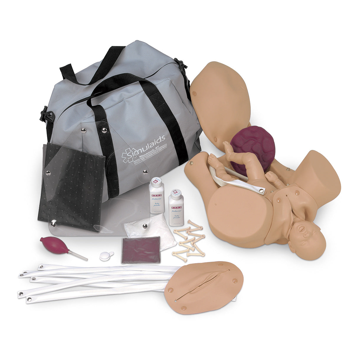 Ob Manikin W Ith Overlays Black – Nasco Healthcare
