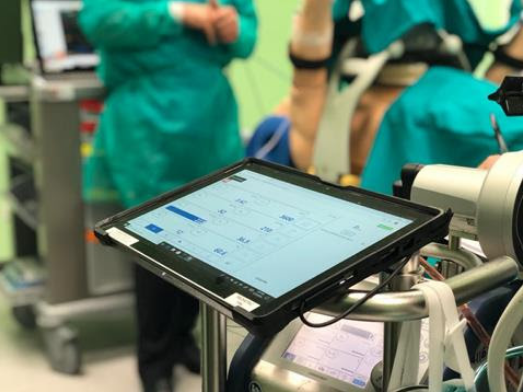 将图像加载到画廊查看器中,ECLSim™ 基于屏幕的体外生命支持模拟器