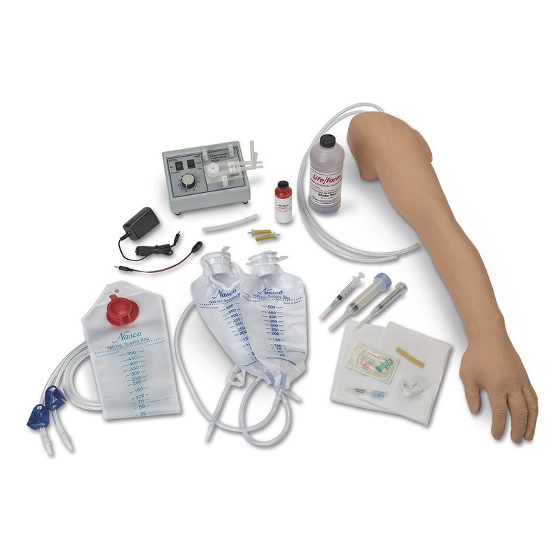 Load image into Gallery viewer, Life/form® Advanced Venipuncture and Injection Arm with IV Arm Circulation Pump