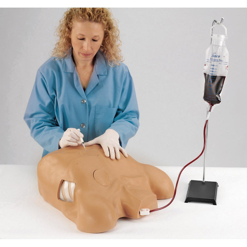 Load image into Gallery viewer, Life/form® Pericardiocentesis Simulator with Chest Tube and Pneumothorax
