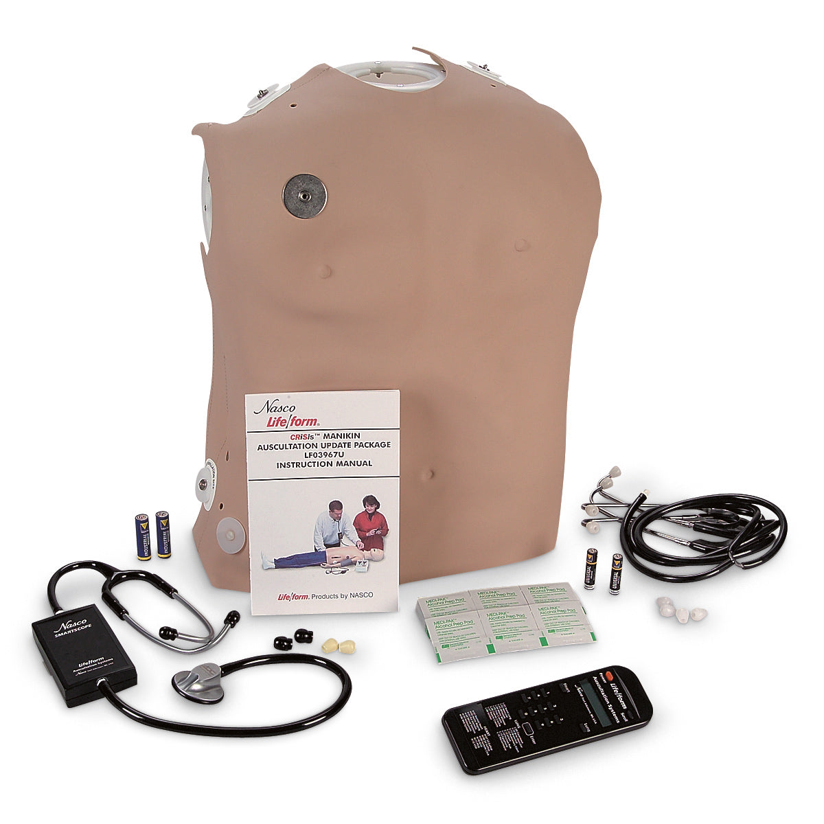 Life/form® CRiSis Manikin Auscultation Kit – Nasco Healthcare