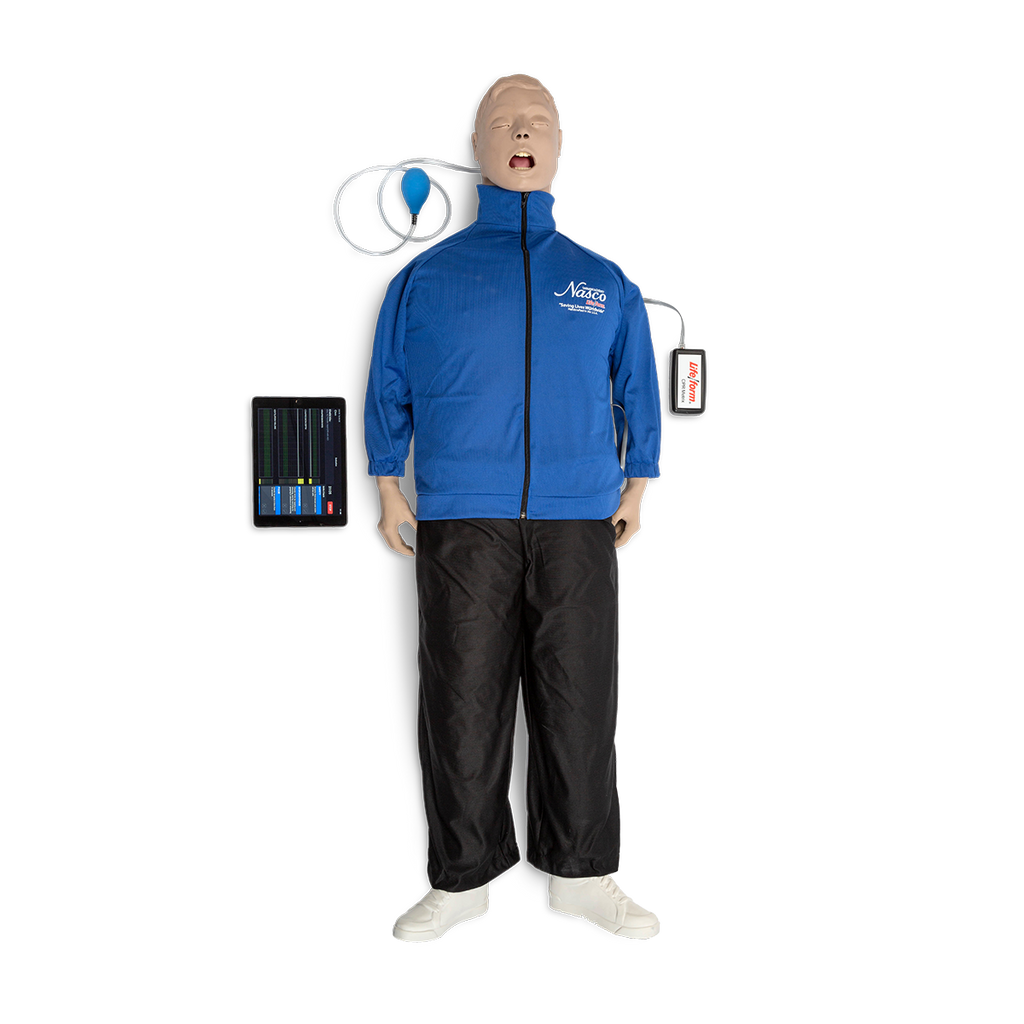 Life/form® Airway Larry with CPR Metrix and iPad®* [SKU: LF03996