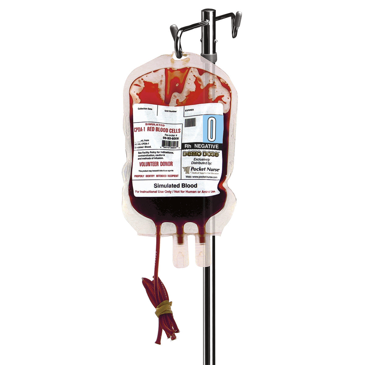 【nabe190様用】SOILED BY BLOOD / Serving The Demo Dose Simulated Red Blood Cells - O Negative – Nasco Healthcare