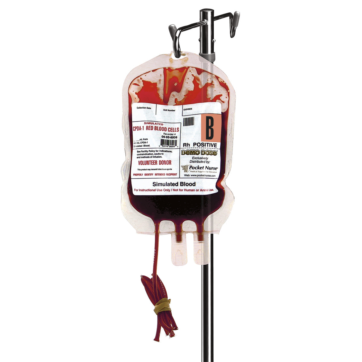 Demo Dose® Simulated Red Blood Cells - B Positive – Nasco Healthcare