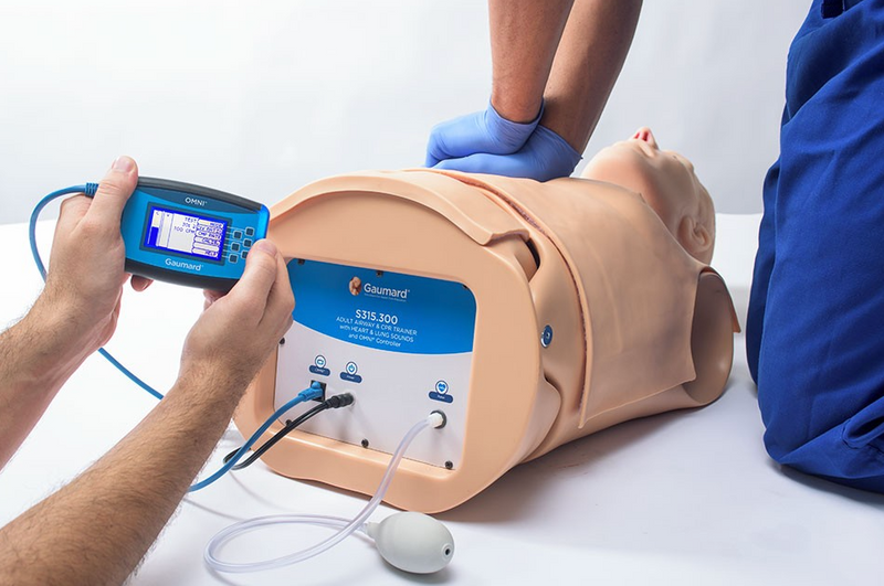 Load image into Gallery viewer, HAL¨ Adult Airway and CPR Trainer with Heart and Lung Sounds