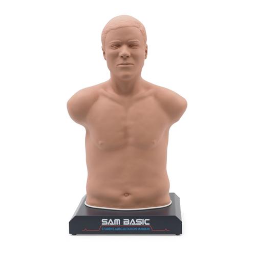 SAM4 Plus Auscultation Manikin, Dark [SKU: 1025099]