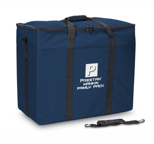 Blue Carry Bag for Prestan Professional Manikin Family Pack [SKU: PR00140]