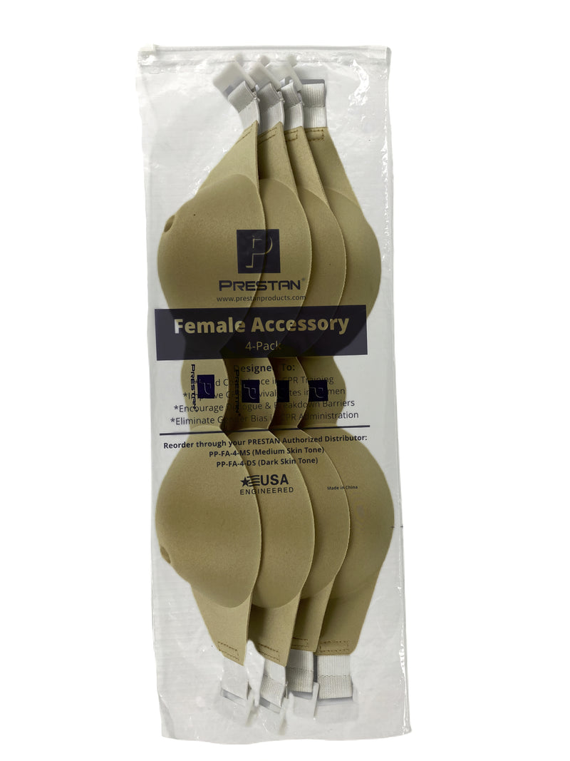 Muat gambar ke penampil Galeri, Prestan Female Accessory, Medium Skin, 4-Pack [SKU: PR00049M]
