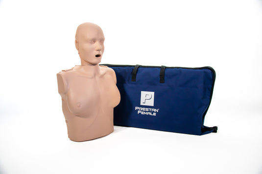 Prestan Professional Adult Female Manikin with CPR Feedback (Medium Skin) [SKU: PR00026M]