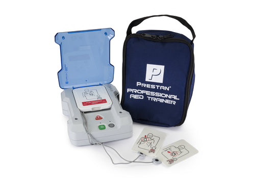 Prestan Professional AED Trainer PLUS Kit with English/Spanish Module [SKU: PR00059]