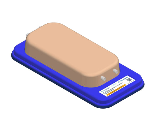 Central Access Ultrasound Simulator with Calcifications
