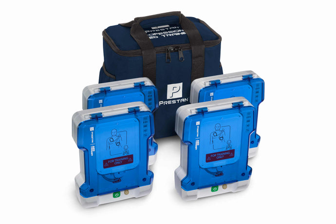 Prestan Professional AED Trainer PLUS with English/French Module, 4-Pack [SKU: PR00057]