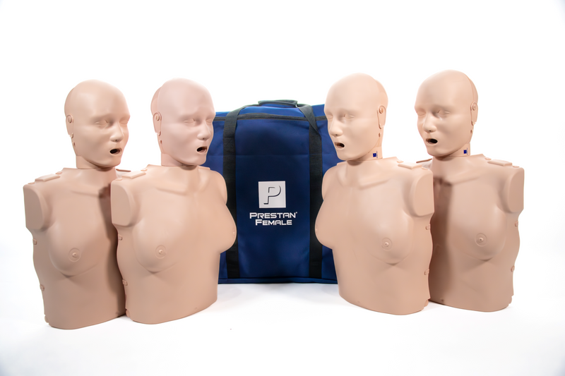 โหลดรูปภาพลงในโปรแกรมใช้ดูของ Gallery PRESTAN Professional Adult Female Series 2000 Manikin with Advanced CPR Feedback, 4-Pack
