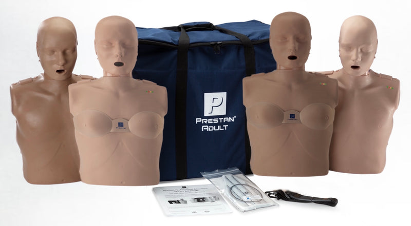 将图像加载到画廊查看器中，Prestan Professional Adult Manikin with CPR Feedback, 4-Pack (Medium Skin) [SKU: PR00010M]
