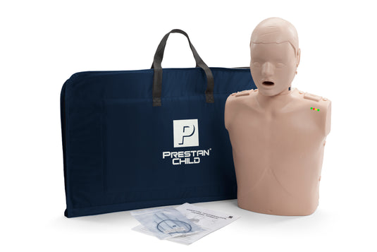 Prestan Professional Child Manikin with CPR Feedback (Medium Skin) [SKU: PR00015M]