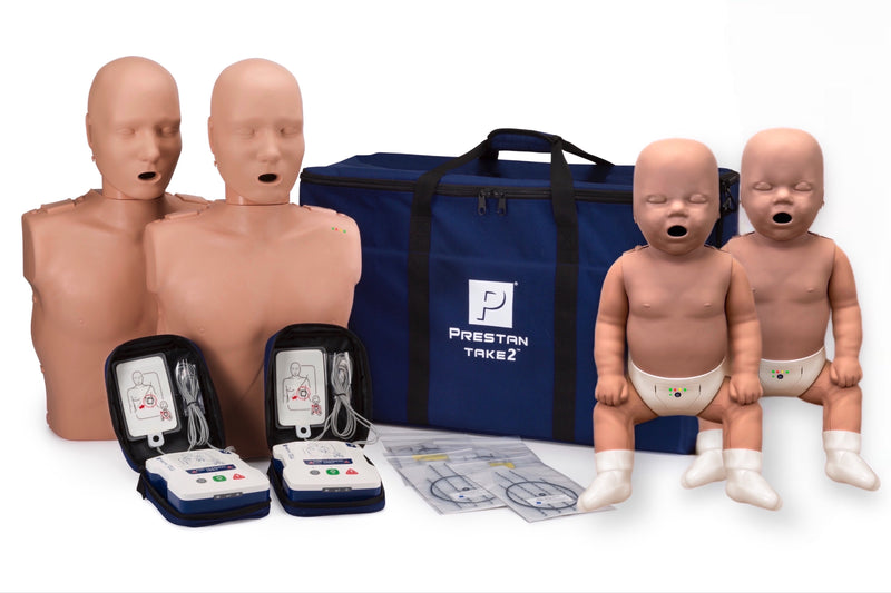 Загрузить изображение в просмотрщик галереи, Prestan TAKE2 Kit with CPR Feedback (Dark Skin) - English/Spanish [SKU: PR00018D]
