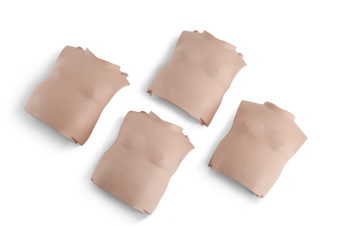 Prestan Professional Infant Manikin Torso Skin, 4-Pack (Medium Skin) [SKU: PR00119M]