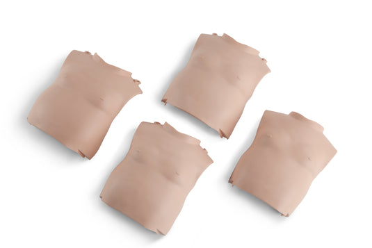 Prestan Professional Infant Manikin Torso Skin, 4-Pack (Medium Skin) [SKU: PR00119M]