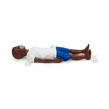 Gaumard® Advanced 5-Year-Old CPR and Trauma Care Simulator - Dark. [SB51894]