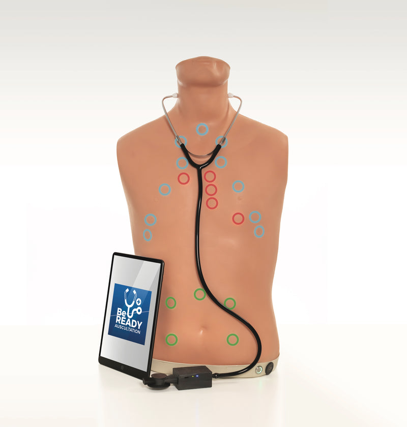 Load image into Gallery viewer, Auscultation Trainer 2.0 Trainer w/iPad and SmartScope 2.0 - Light [LF01290]
