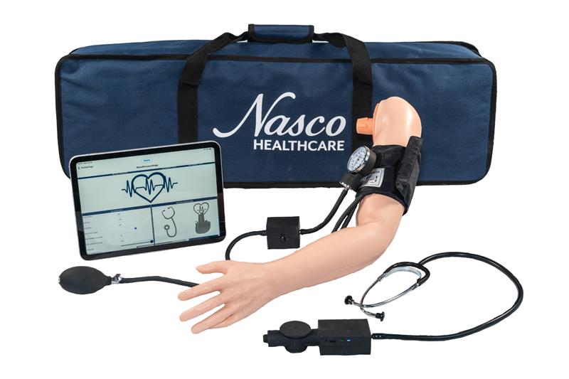 Blood Pressure Trainer 2.0 with iPad | Nasco Healthcare BP Simulator