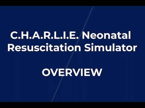 Load and play video in Gallery viewer, C.H.A.R.L.I.E. Neonatal Resuscitation Simulator with Interactive ECG Simulator [SKU: LF01420]
