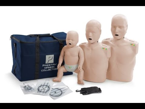 تحميل وتشغيل الفيديو في عارض المعرض، Prestan TAKE2 Kit with CPR Feedback (Medium Skin) - English/Spanish [SKU: PR00018M]
