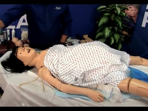 Load and play video in Gallery viewer, Lucy Maternal and Neonatal Birthing Simulator - Complete [SKU: LF00041]
