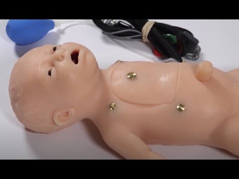 Load and play video in Gallery viewer, C.H.A.R.L.I.E. Neonatal Resuscitation Simulator [SKU: LF01421]
