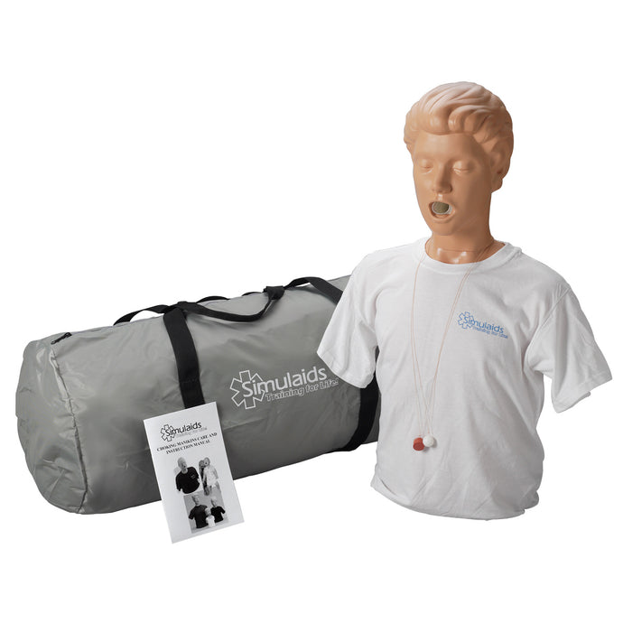 Adult Choking Manikin With Carry Bag [SKU: 100-1602]