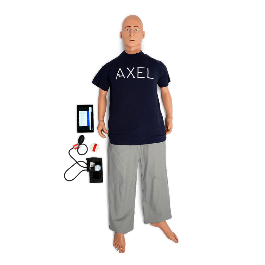 AXEL Patient Simulator - Light Skin Tone [SKU: 101-7210]