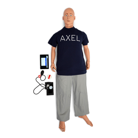 AXEL Patient Simulator - Medium Skin Tone [SKU: 101-7210M]