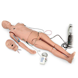 Life/form® "Airway Larry" with CPR Metrix and iPad®* [SKU: LF03996]