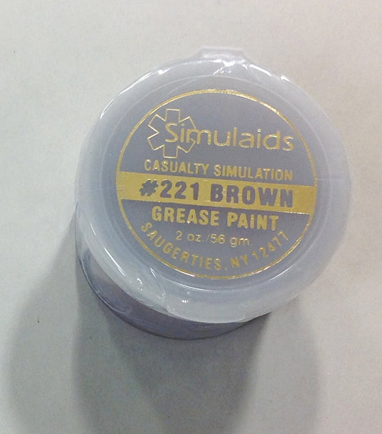 Grease Paint, Brown 2 Oz.