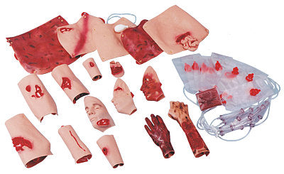 Trauma Moulage African-American Kit
