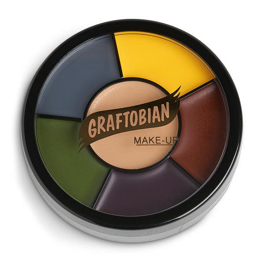 Grease Paint Makeup Wheel - Injury Shades