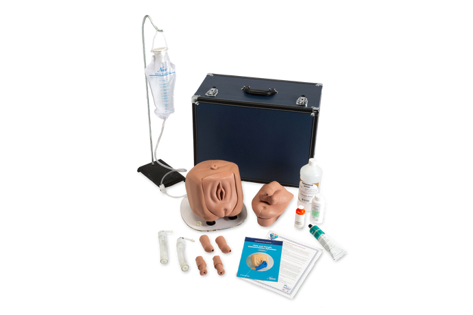 Male/Female Catheterization Simulator - Light Skin Tone [SKU: LF00843]