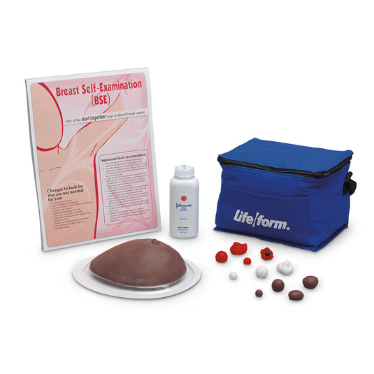 Life/form® Single Breast Examination Trainer with TearPad - Dark Trainer