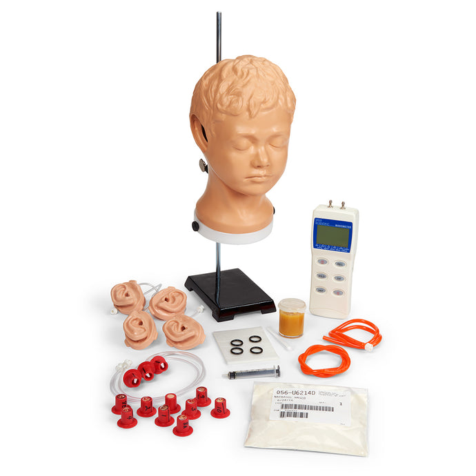 Life/form® Diagnostic & Procedural Ear Trainer with Pneumatic Otoscopy Kit [SKU: LF01066]