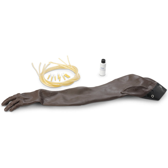 Brazo avanzado de inyección y punción venosa Life/form®: kit de reemplazo de piel y venas - Oscuro [SKU: LF01123]