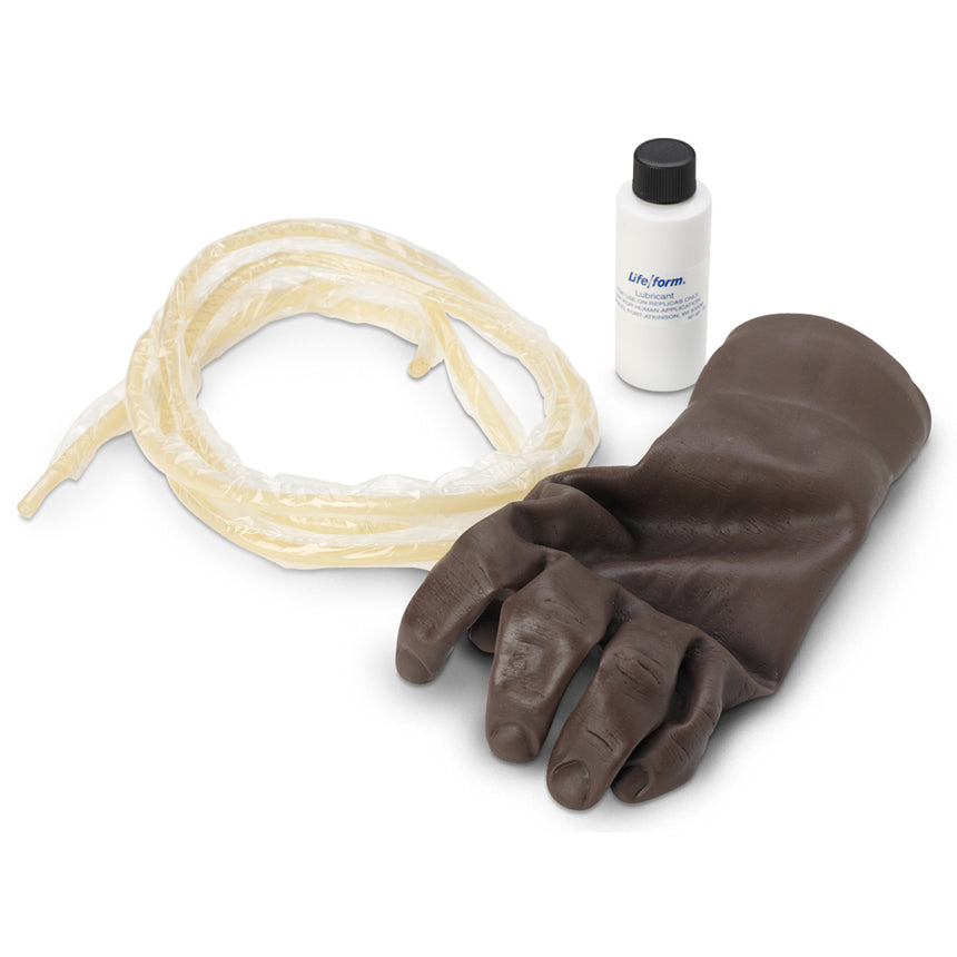 Life/form®  Advanced IV Hand Replacement Skin and Veins - Dark [SKU: LF01147]