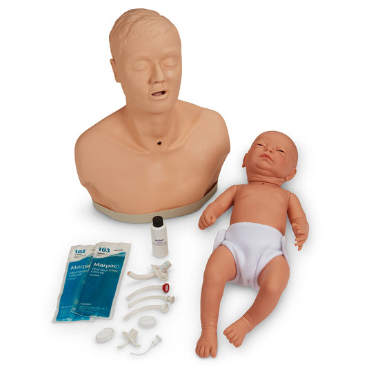 Life/form® Patient Education Tracheostomy Care Set [SKU: LF01159]