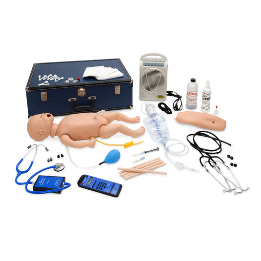 Life/form® Complete Infant Auscultation Simulator with Speaker [SKU: LF01205]