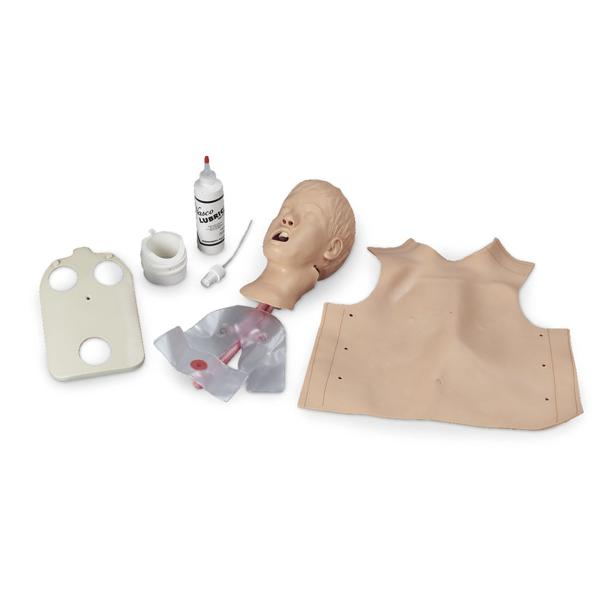 Life/form® Child Airway Management Trainer Head with Lungs and Stomach [SKU: LF03610]