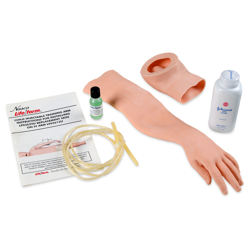 Life/form® Injectable Training Arm Replacement Skin and Vein Kit [SKU: LF03629]