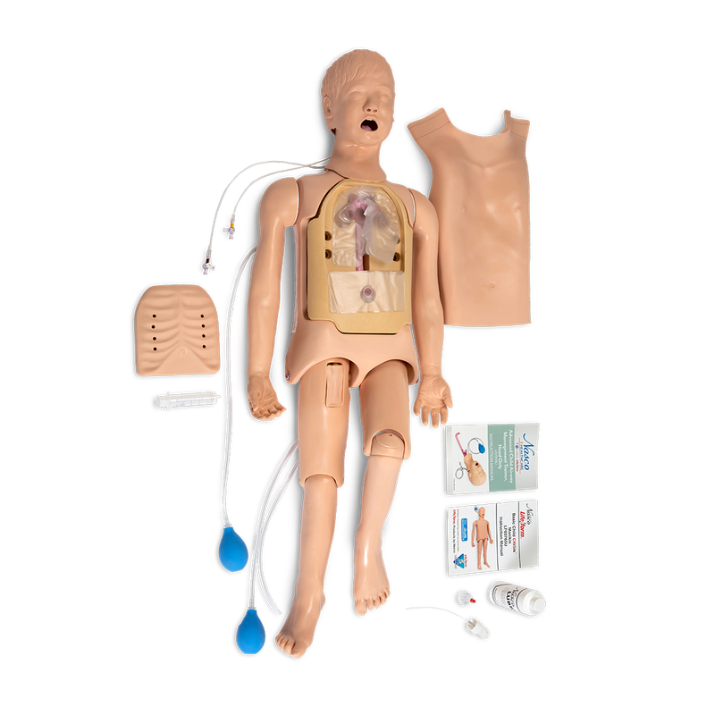 Load image into Gallery viewer, Life/form® Basic Child CRiSis™ Manikin with Advanced Airway Management [SKU: LF03665]
