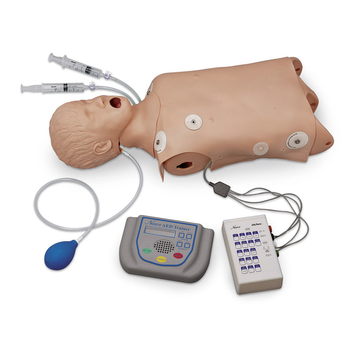 Torso de gestión avanzada de las vías respiratorias infantiles Life/form® con desfibrilación, ECG y DEA [SKU: LF03764]